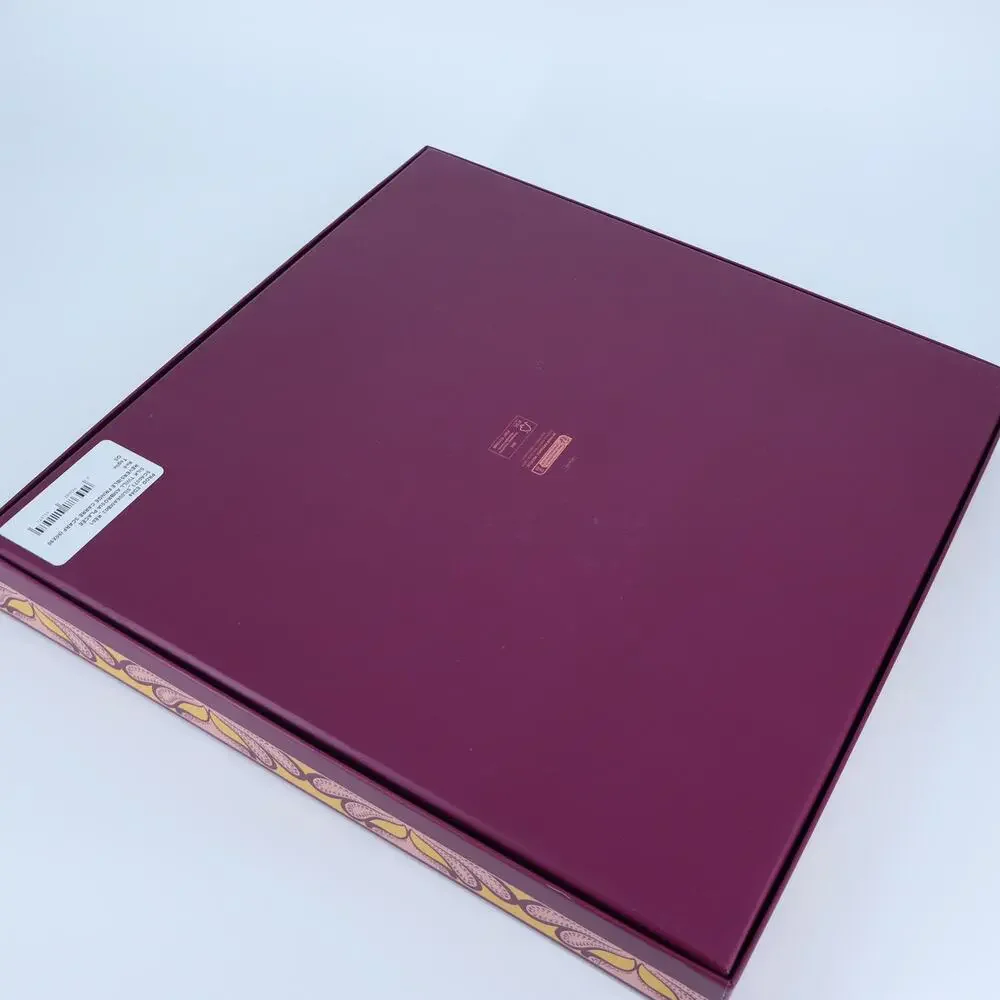 La DoubleJ Printed Designer Gift Box Purple and Pink 12